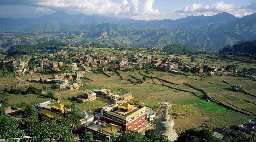 Парпинг – религиозный центр в окрестностях Катманду
