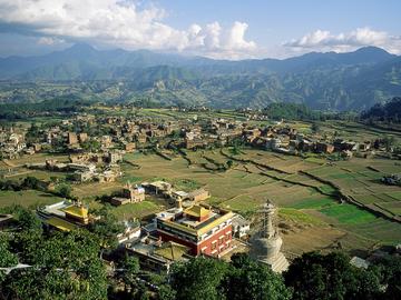 Парпинг – религиозный центр в окрестностях Катманду